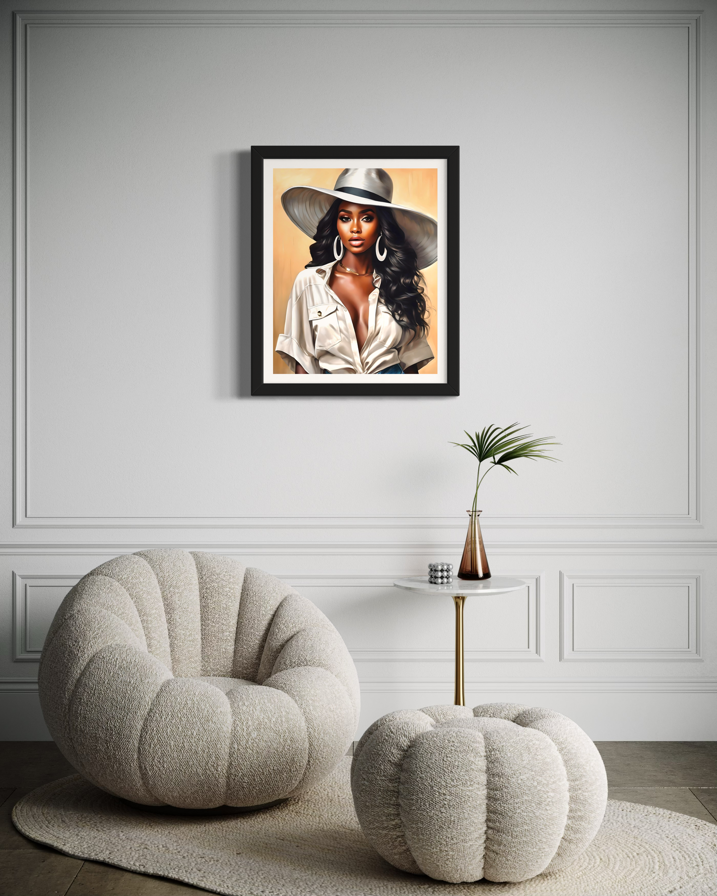 African American Canvas Art | Black Woman Art | Evony