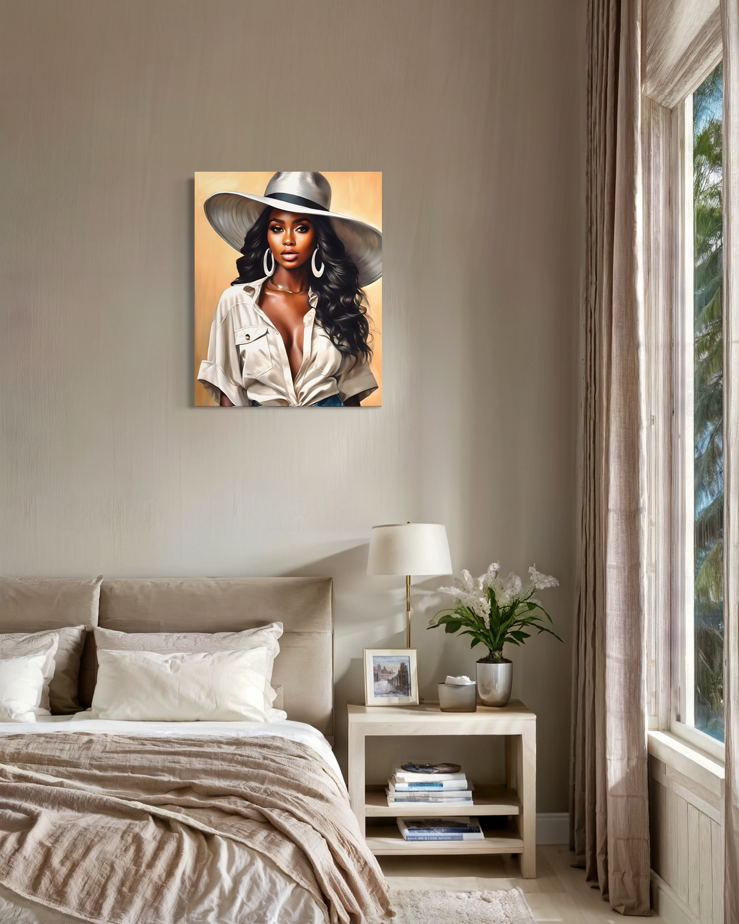 African American Canvas Art | Black Woman Art | Evony