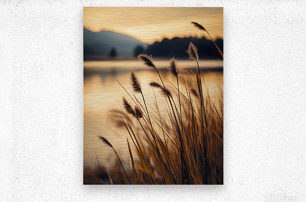 Brushed Metal Print