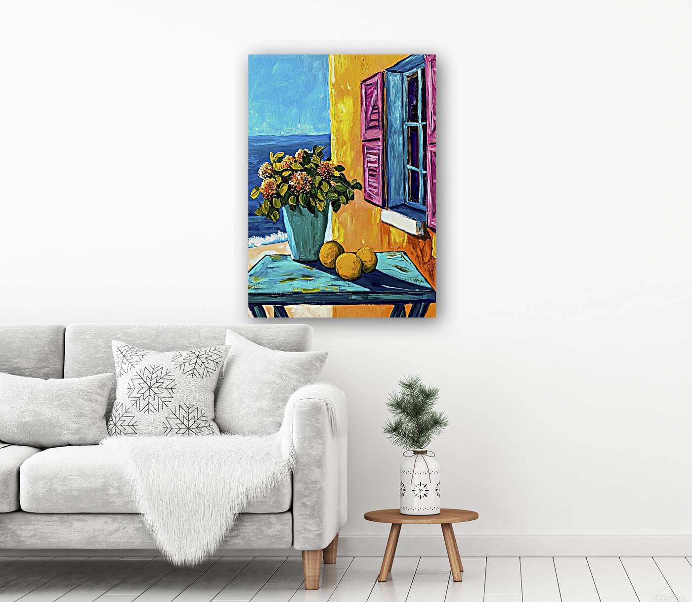 Contemporary Landscape Painting | Modern Landscape Artwork | Breezy Afternoon